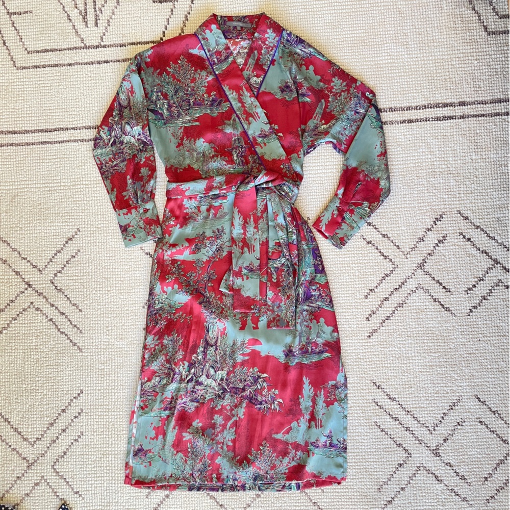 PARIS shirt dress Medium EUC38